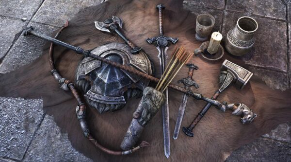 Набор нордского резного оружия / Nord Carved Arms Pack