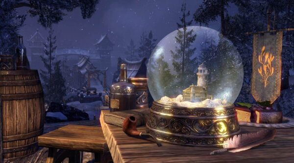 Дом в зачарованном снежном шаре / Enchanted Snow Globe Home