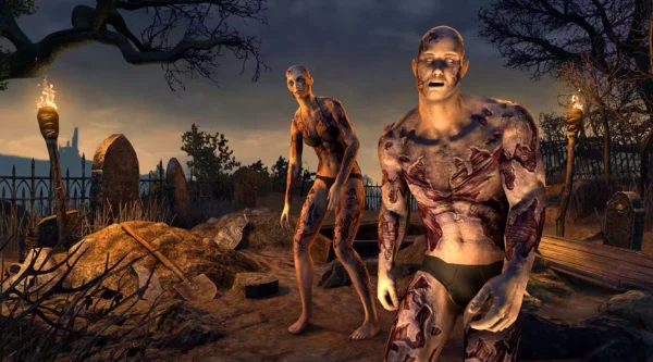 Разлагающийся зомби, оболочка / Decayed Zombie