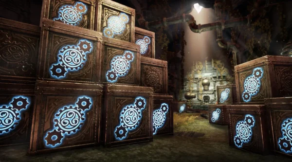 Кронный Двемерский ящик (15) / Dwarven Crate (15)