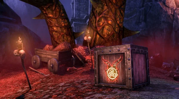 Кронный ящик огненного атронаха / Flame Atronach Crate