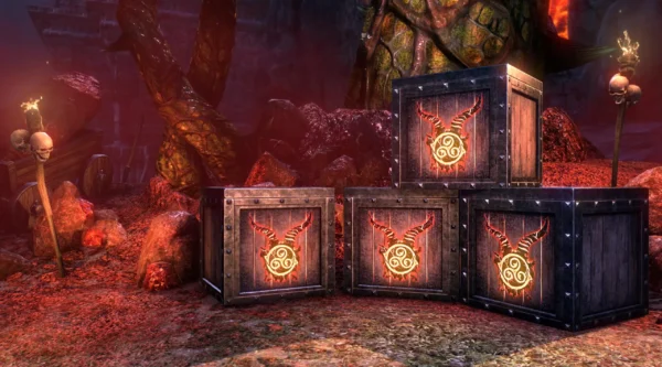 Кронный ящик огненного атронаха (4) / Flame Atronach Crate (4)