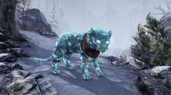 Детеныш сенча — ледяной атронах / Frost Atronach Senche Cub