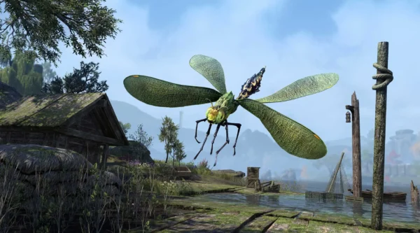 Мерцающая зеленая стрекоза / Glimmergreen Dovah-Fly