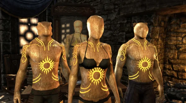 Нательные татуировки «Солнечный свет Меридии» / Meridian Sunburst Body Tattoos