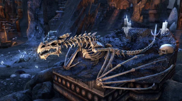 Маленькая модель костяного дракона / Small Bone Dragon Construct