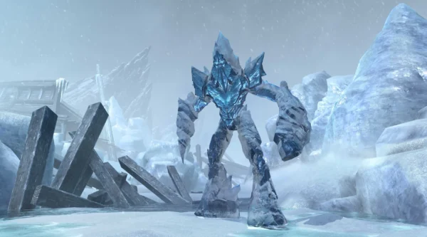 Манекен — ледяной атронах / Target Frost Atronach