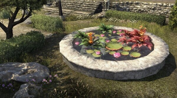 Спокойный пруд (с растениями) / Tranquility Pond, Botanical