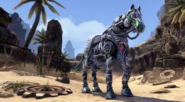 Двемерская лошадь из витрина / Vitrine Dwarven Horse
