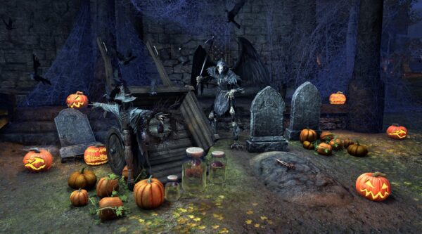 Набор мебели «Зловещие атрибуты Пустоголового Джека» / Furnishing Pack: Sinister Hollowjack Items